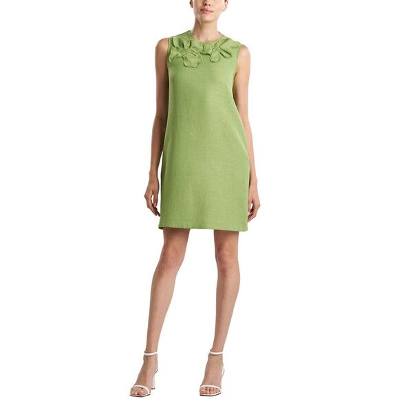 Natori Womens  Shift Dress, Green - Picture 1 of 4